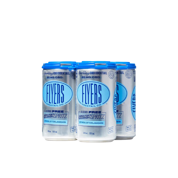 Flyers Cocktail Co. Sydney Spritz 4-Pack with CBD